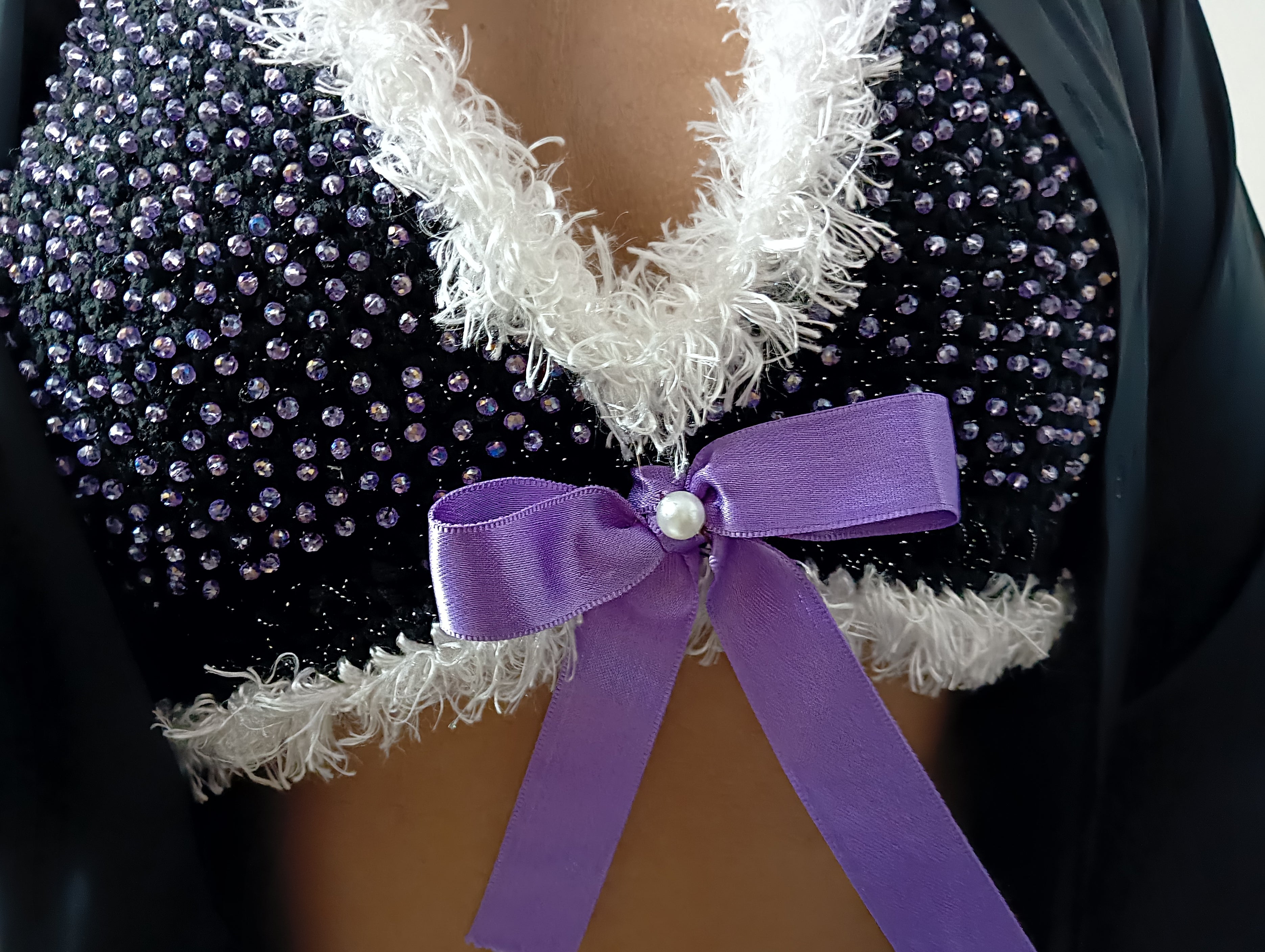 Obsidian Bloom Bralette