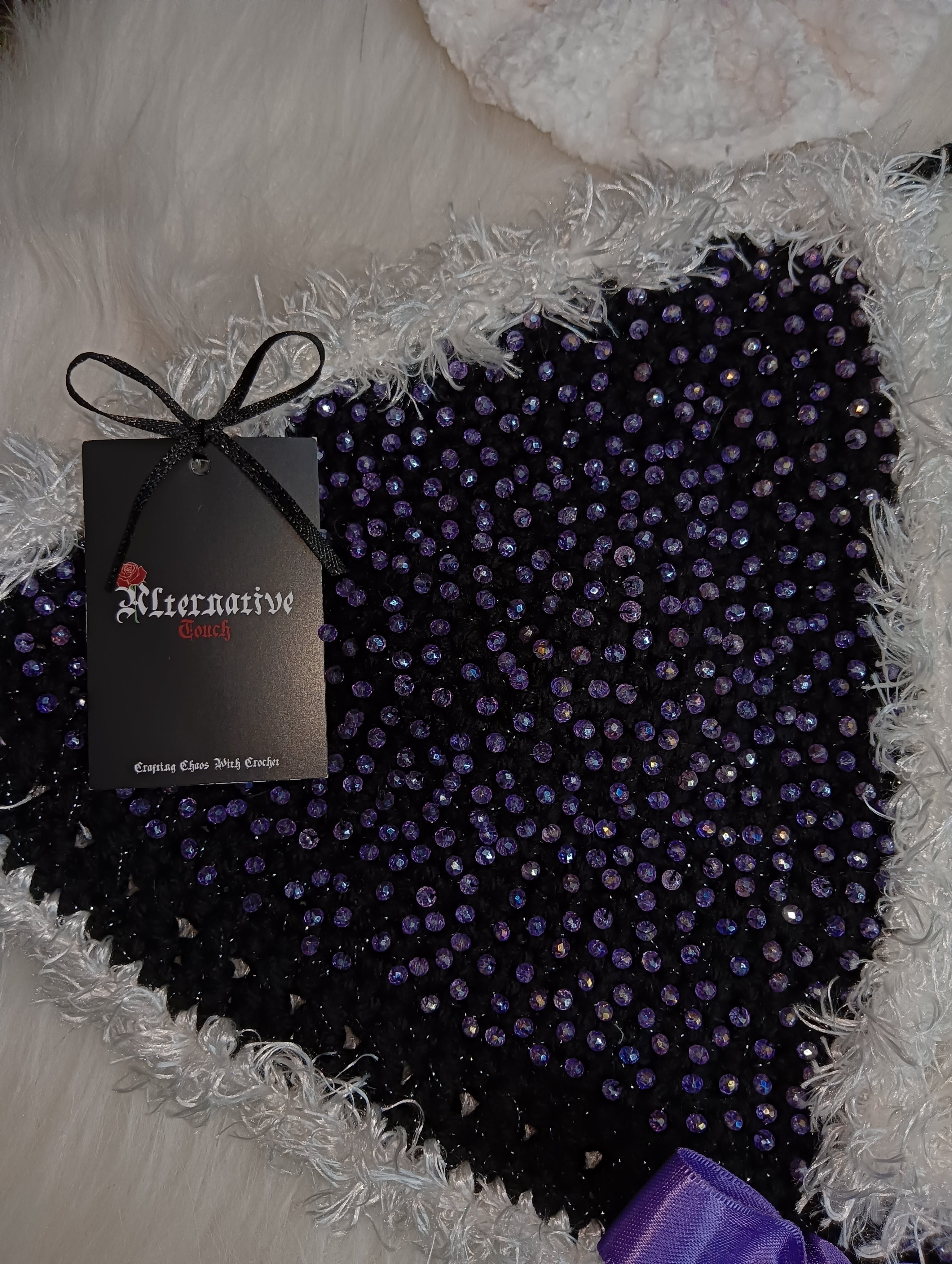 Obsidian Bloom Bralette